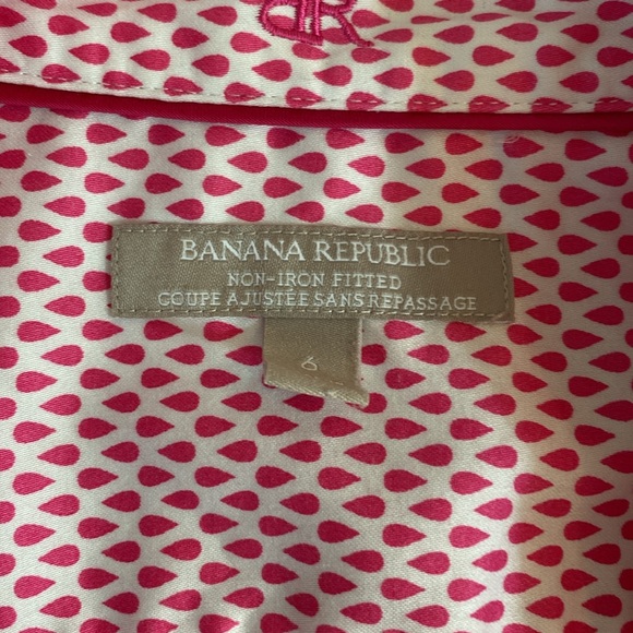 Banana Republic - women’s Non iron blouse. Size 6 - Picture 7 of 9